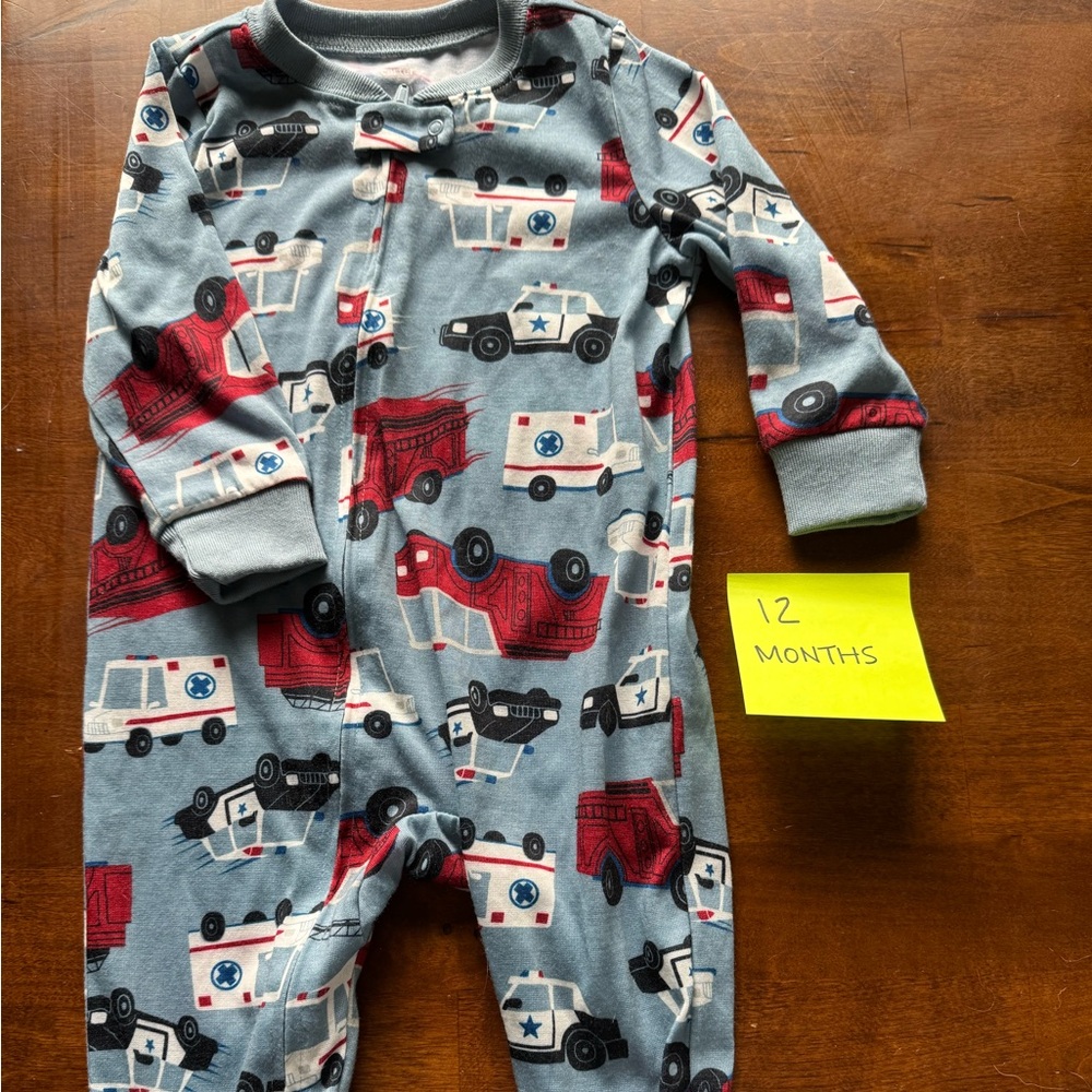 Carters first responder onesie pajamas